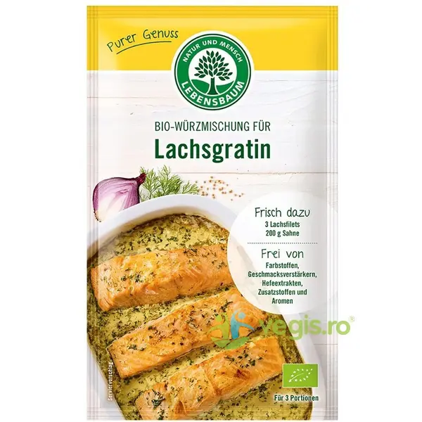 Condiment pentru Somon Gratinat Ecologic/Bio 20g