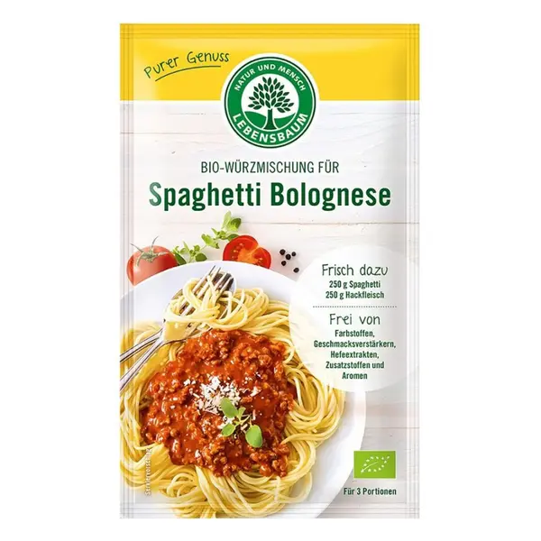 Condiment pentru spaghetti Bolognese, eco - 35 g
