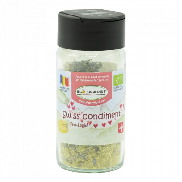 Condiment Swiss ECOLOGIC - 15g (Recipient Sticla)