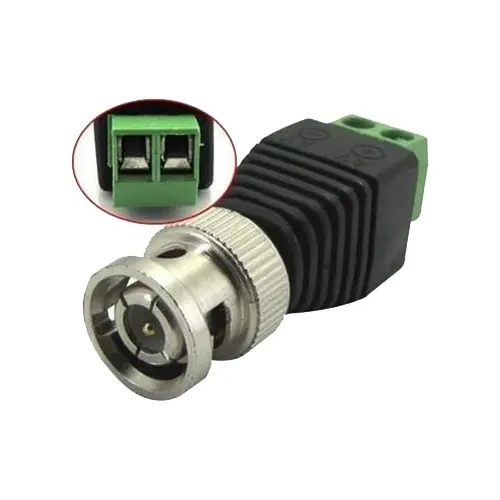 Conector BNC cu șurub pentru cablu UTP