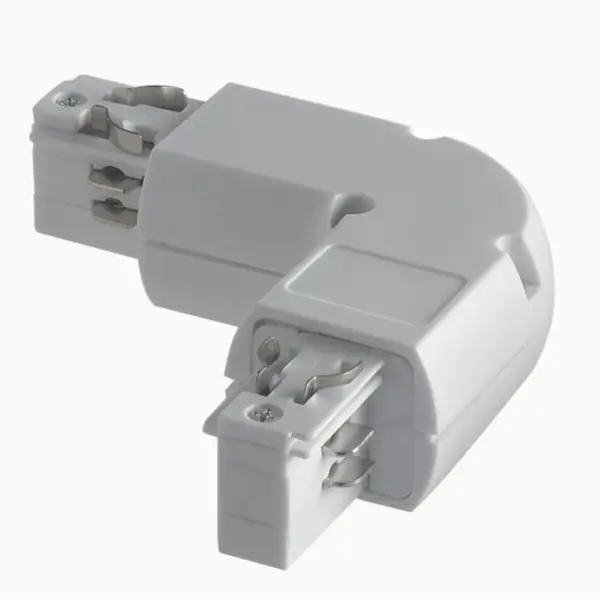 Conector colt stânga alb INTERO - Default Title