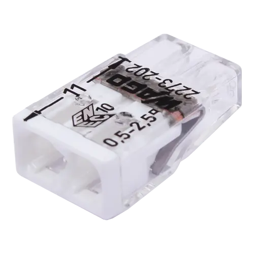 Conector compact de imbinare, 2 fire, max. 2.5 mm² (100 buc.) - WAGO 2273-202