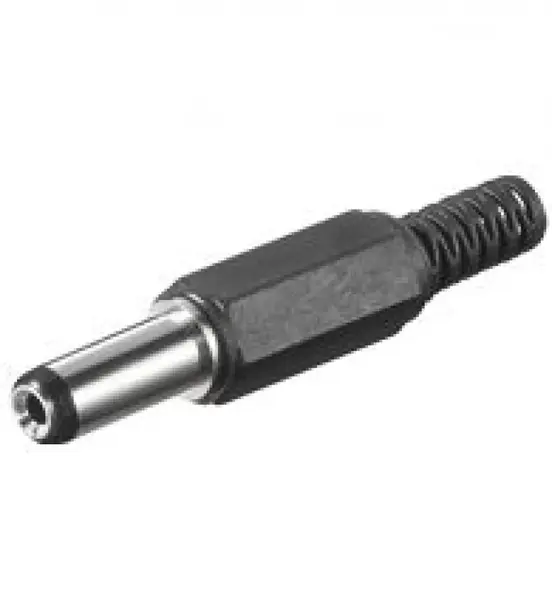 Conector DC 2.1 x 5.5 mm tata pentru lipit, CN-01