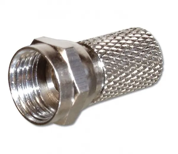 Conector F antena tata pentru cablu cu diametru 6,5 mm, KJR-22