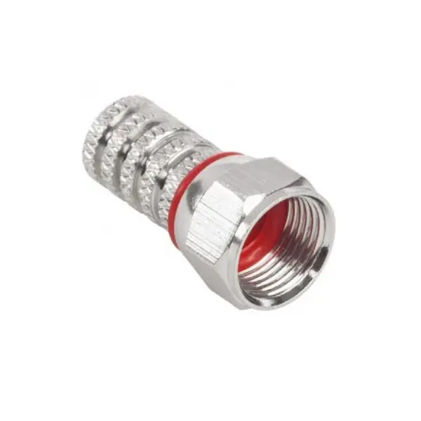 Conector F tata RG59 cu garnitura Cupru, WTY0629