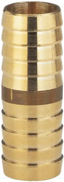 Conector furtun Gardena - Mamelon-mamelon, drept, alamă, 3/4''