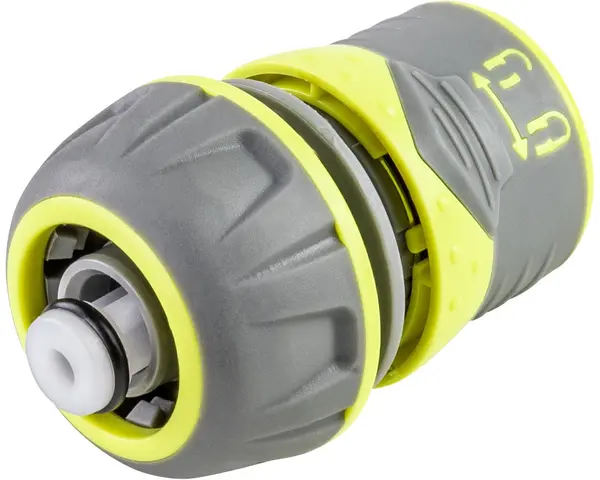 Conector furtun Gardex - Luxe GX, 3/4", cu opritor
