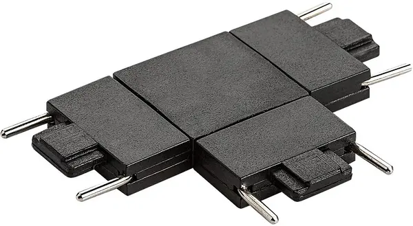 Conector în formă de X Rabalux - LiTrack, Connect+ 70202, negru