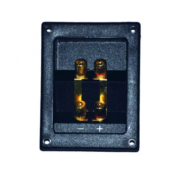 Conector pentru difuzor 4 x banana cu montare panou, GNI0242