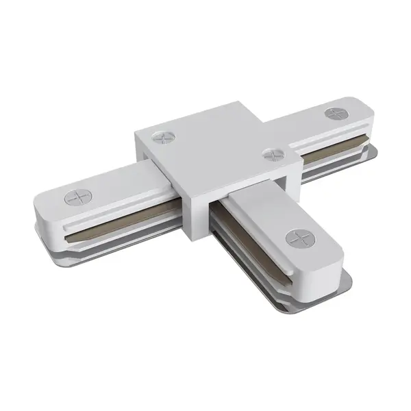 Conector tip 'T' sina UNITY - Alb