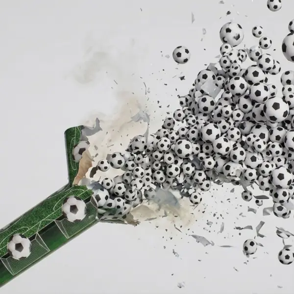 Confetti minge fotbal CZN8