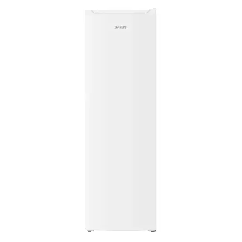 Congelator Samus SCGWE336NFE, 204 l, Clasa E, Full No Frost, Motor Inverter, Afisaj Electronic LED, Super Freezing (Alb)