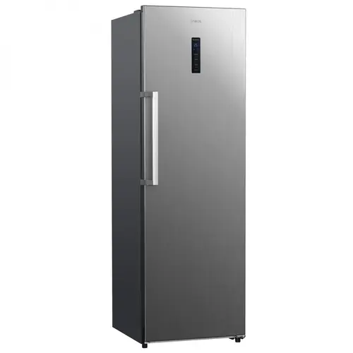 Congelator Samus SCXE346NFE, 274 L, Clasa E, Full No Frost, Lumina LED, Usa reversibila, Sistem Multi Air Flow, Sertar BIG BOX, H 185 cm (Inox)