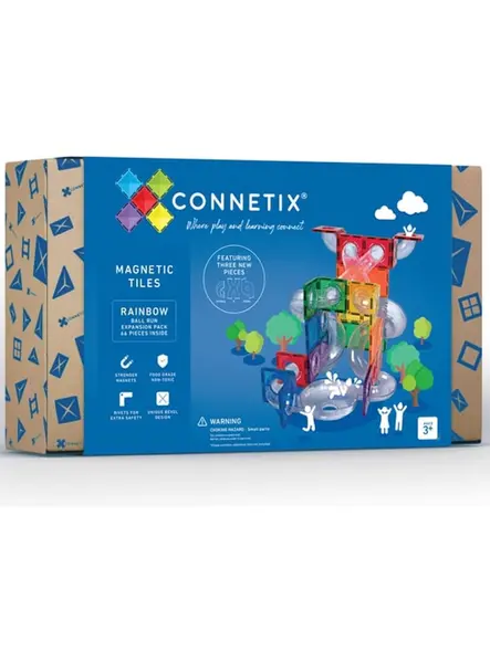 Connetix Ball Run Expansion Pack Rainbow (ct-r-00066-br)