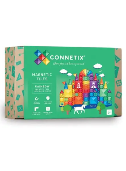 Connetix Rainbow Creative Pack 102 Pieces (ct-r-00102-cr)