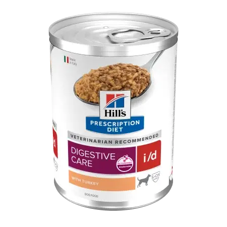 Conserva dietetica pentru caini Hill s PD Digestive Care I D cu curcan 360 gr