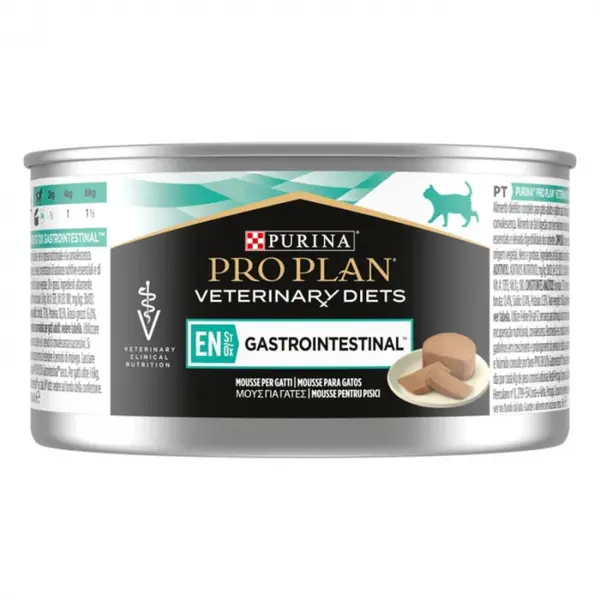 Conserva dietetica pentru pisici Purina EN Gastrointestinal Mousse 195 gr