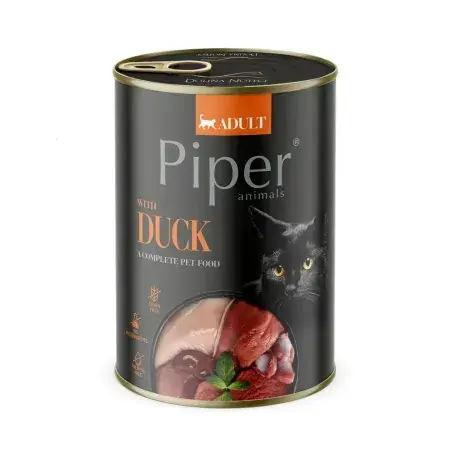 Conserva pentru pisici Piper Adult cu rata 400 gr