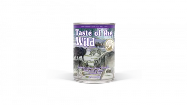 Conserva Taste of the Wild - Sierra Mountain, 390 g
