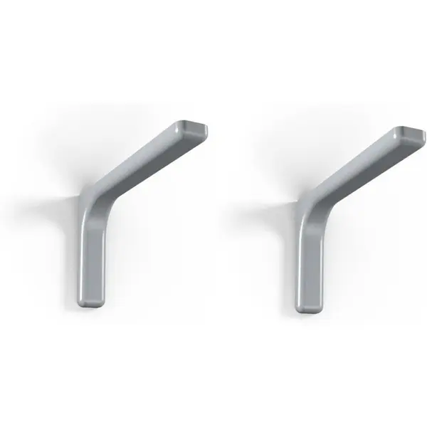 Consola cu Masca, 144 x 240 mm, 2 Buc/Set, Finisaj Aluminiu