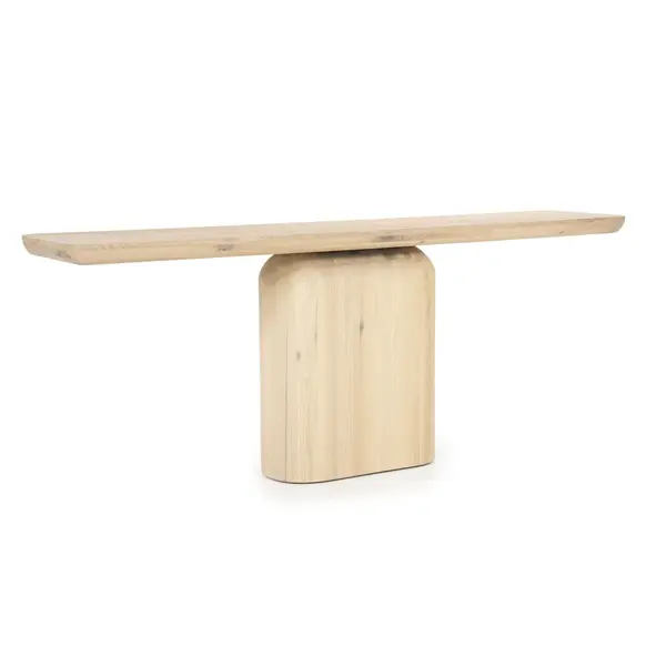 Consola LAOS NATURAL 200 x 45 x 80 CM - Lemn