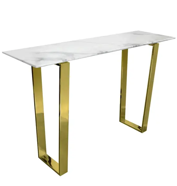 Consola Madera marble alba – H76 cm