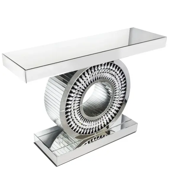 Consola Marzano silver – H80 cm