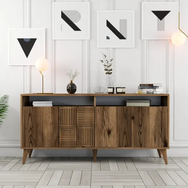 Consola Milan 160 - Walnut