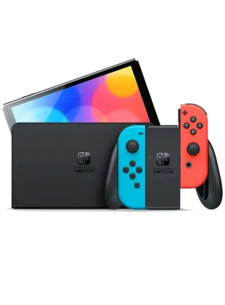 Consola Nintendo Switch (OLED model) Neon Red/Neon Blue set