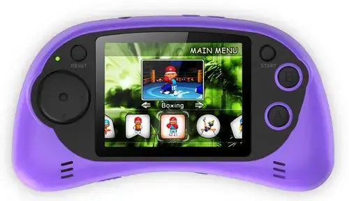 Consola Portabila Serioux SRX-PGC200-PP, Ecran 2.7inch, 200 jocuri incluse (Mov)