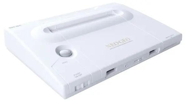 Consolă retro SNK Neo Geo - AES+ albă (ediție aniversară)
