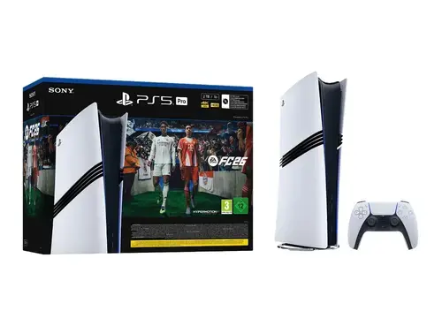 Consola Sony PlayStation 5 Pro Digital Edition (PS5), 2 TB + EA Sports FC 26 (Alb)