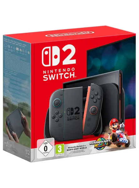 Console Light Blue/light Red Joycon + Joc Mario Kart World Bundle