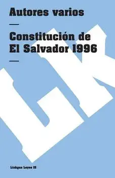 Constitución de El Salvador 1996, Paperback/Varios