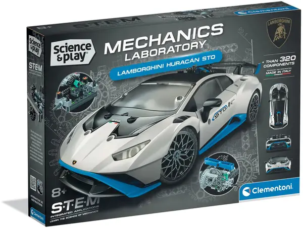 Constructor Clementoni Mechanics Laboratory - Lamborghini Huracan STO, 320 piese