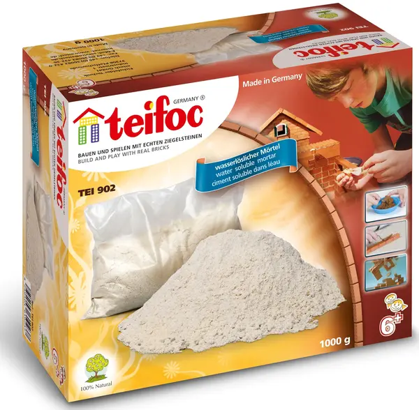 Constructor creativ Teifoc - Mortar / ciment - 1 kg