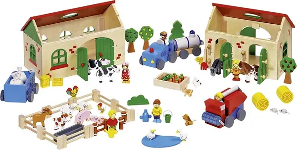 Constructor din lemn Goki - Ferma mea