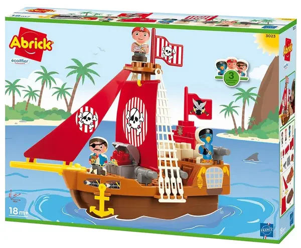 Constructor Ecoiffier - Pirate Ship Abrick