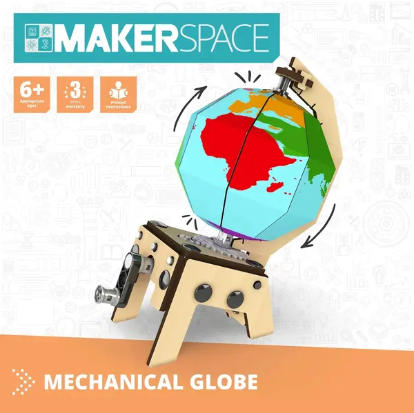 Constructor Engino Makerspace DIY - Glob, 69 piese