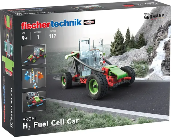 Constructor Fischertechnik Profi - Mașină cu celulă de combustibil H2