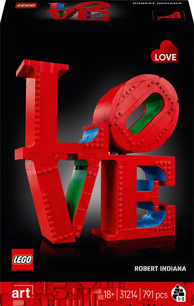 Constructor LEGO Art - LOVE (31214)