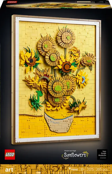 Constructor LEGO Art - Vincent van Gogh, Floarea-soarelui(31215)