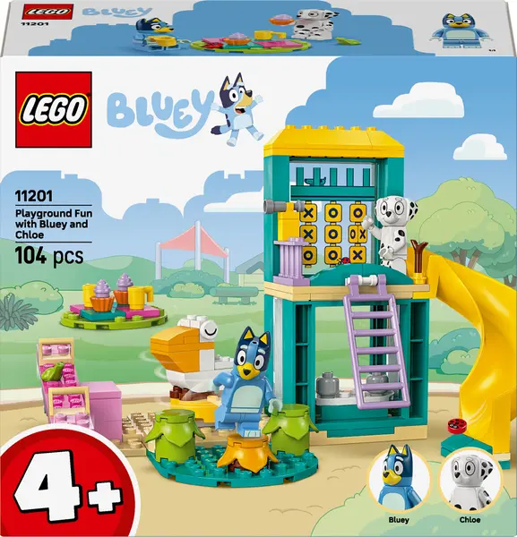 Constructor LEGO Bluey - În locul de joacă cu Bluey și Chloe (11201)