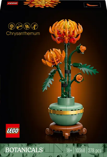 Constructor LEGO Botanical - Crizantema (10368)