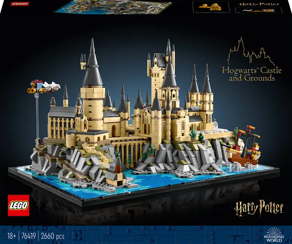 Constructor LEGO Castelul Harry Potter și Teritoriul Hogwarts (76419)