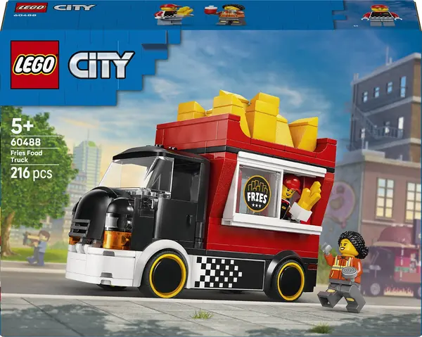 Constructor LEGO City - Camion cu cartofi prăjiți (60488)