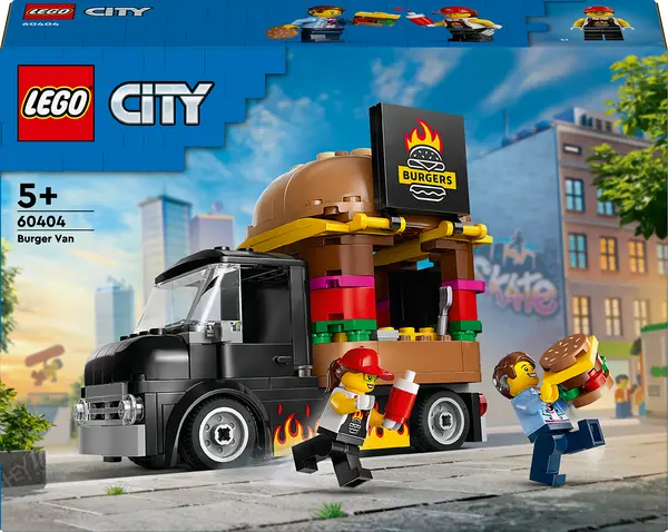 Constructor LEGO City - Un camion de burgeri (60404)
