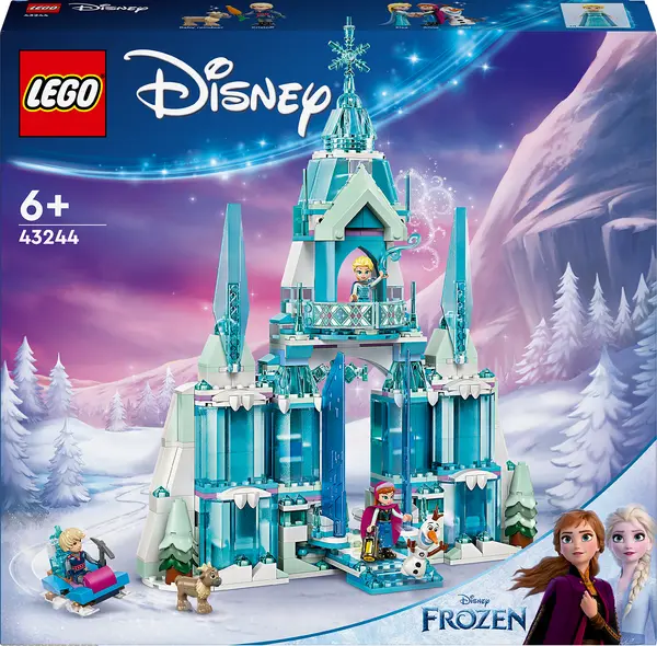 Constructor LEGO Disney Princess - Palatul de gheață al Elsei (43244)