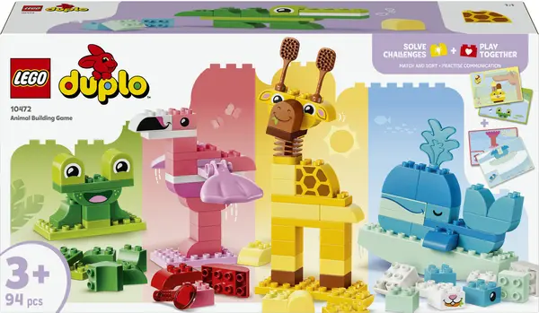 Constructor LEGO Duplo Town - Joc de construit animale (10472)