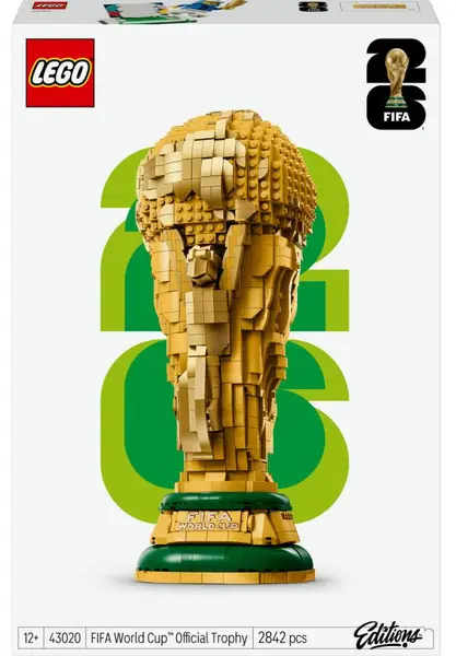 Constructor LEGO Editions - Trofeul oficial al Cupei Mondiale FIFA (43020)